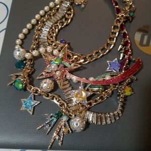 Betsey Johnson cocktail necklace